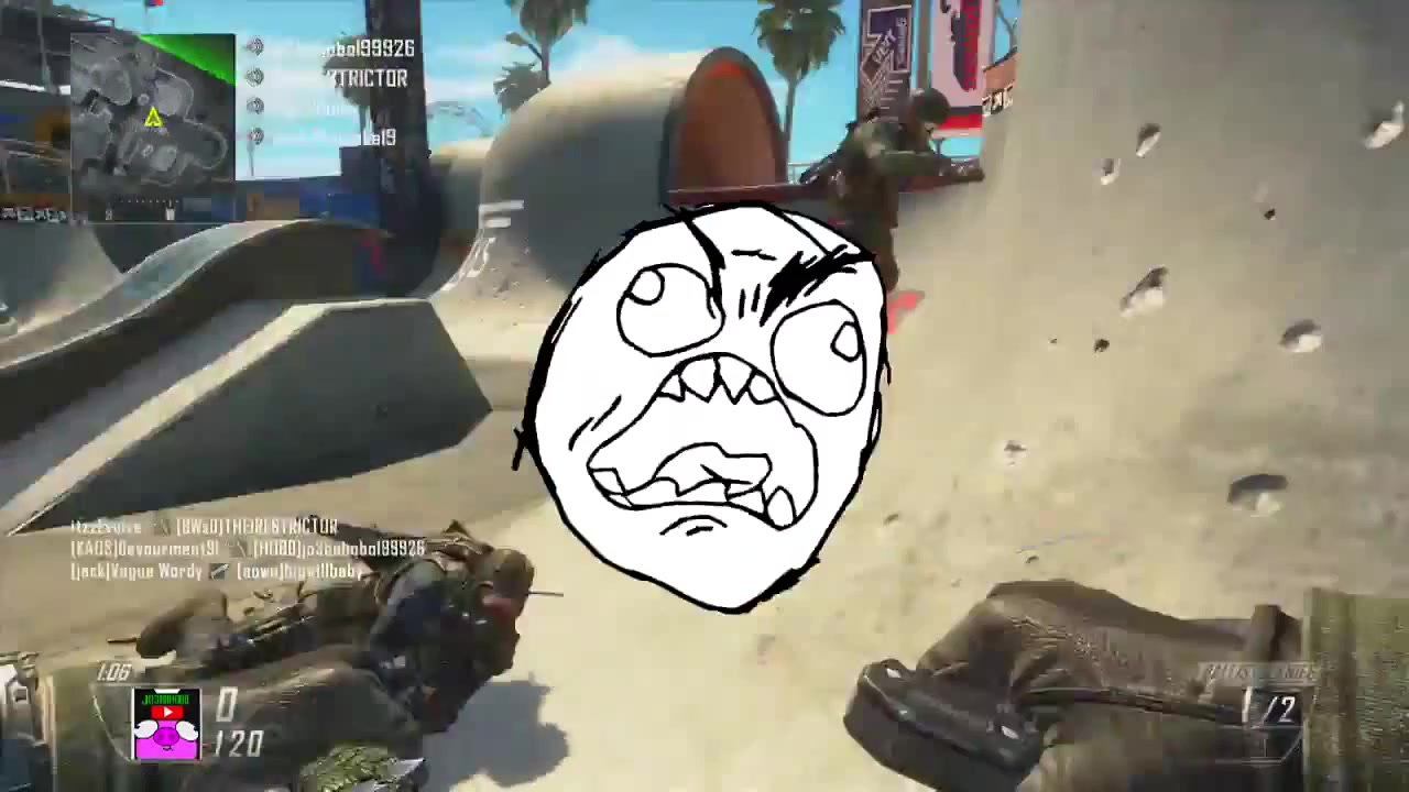 Call Of Duty Black Ops 2 Tomahawk Rage Coub The Biggest Video Meme