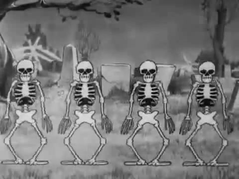 Spooky Scary Skeletons Coub