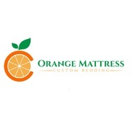 Orange Mattress  Custom Bedding