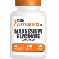 BULK SUPPLEMENTS Magnesium Glycinate Capsules