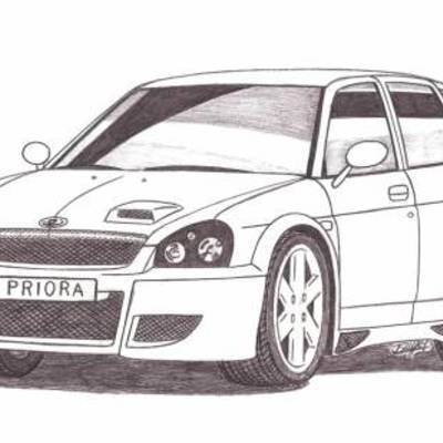Для тех кто любит творить :) - Lada Приора хэтчбек, 1,8 л, 2008 года фотография