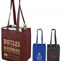 Custom Wine Tote Bags