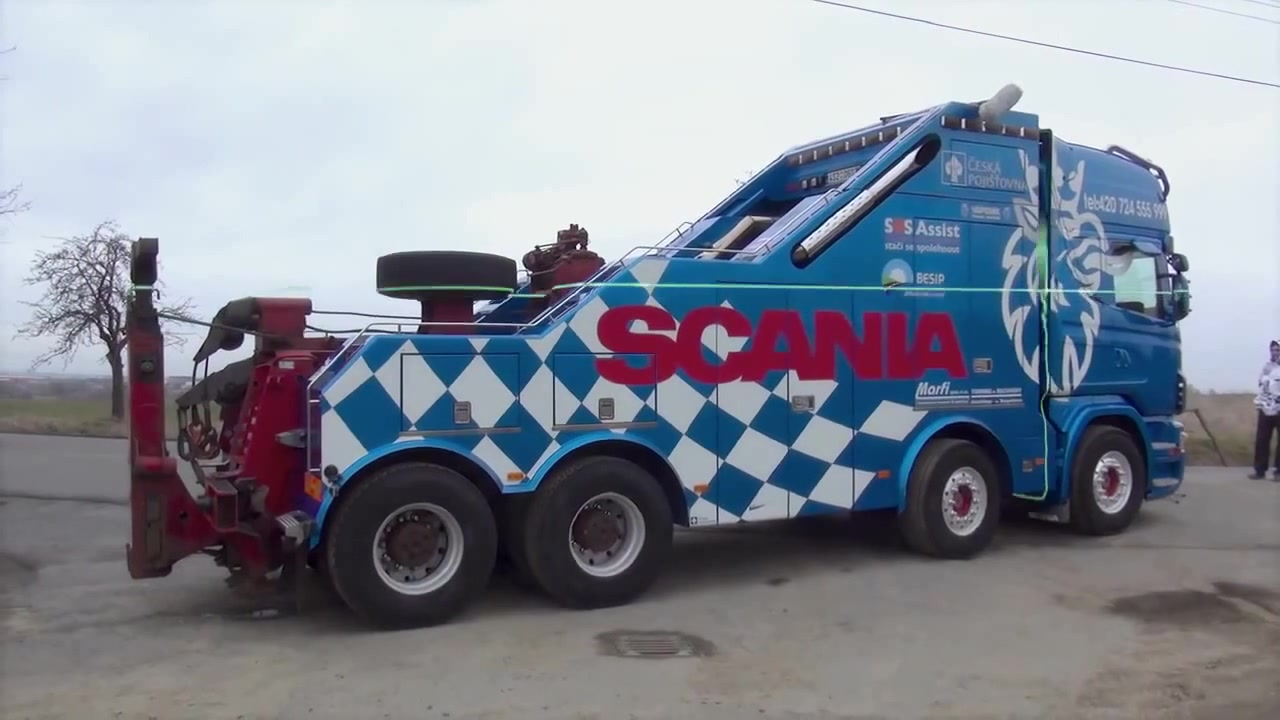 Scania R580 V8 Recovery Truck Coub scania-r580-v8-recovery-truck-coub
