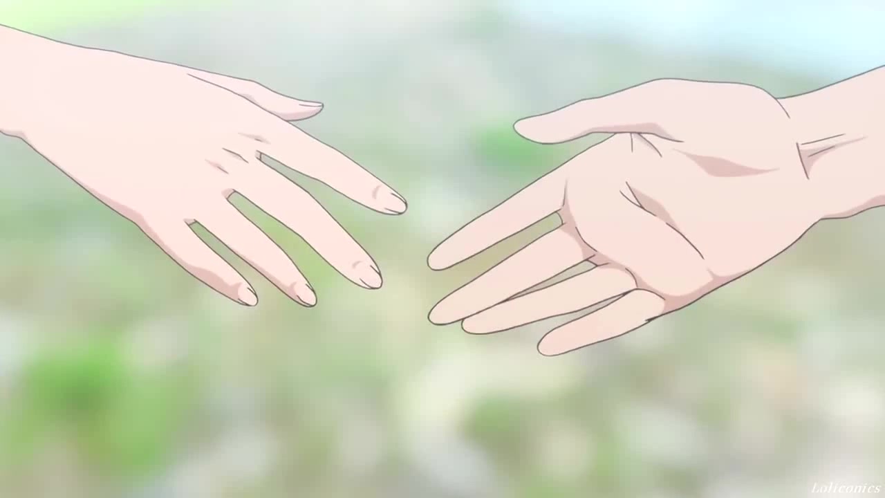 Anime Hand Holding Something