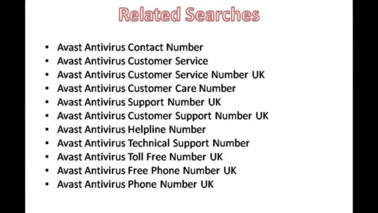 Avast Antivirus Customer Service Numberhttp//www.antivirussuport.co