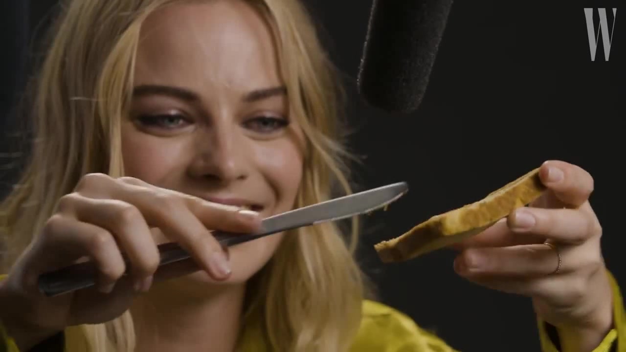 Margot Robbie Explores ASMR with Vegemite, Champagne, and High Heels ...