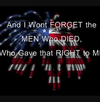 I'm Proud To Be An American~ Lee Greenwood Lyrics - Coub