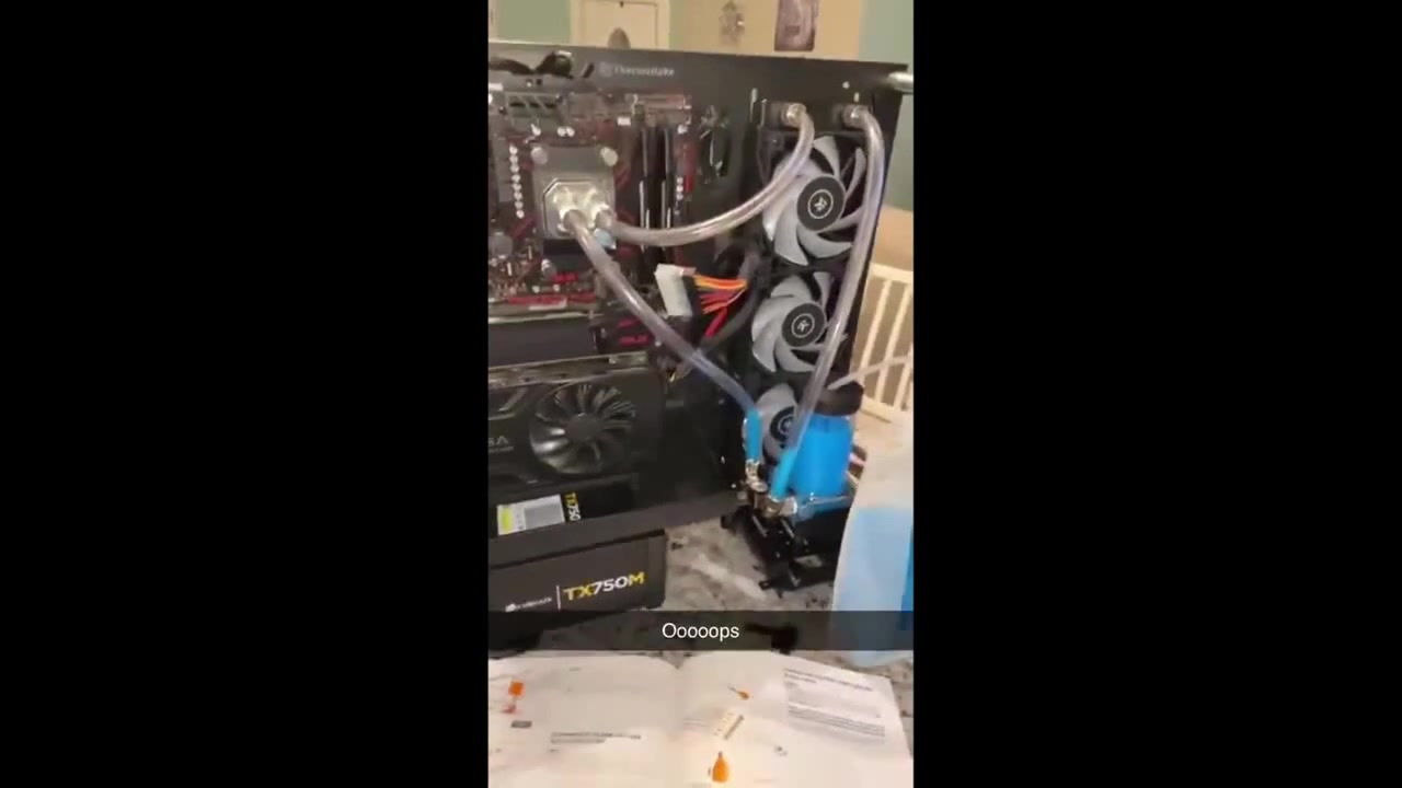 How to install a CPU water cooler Coub