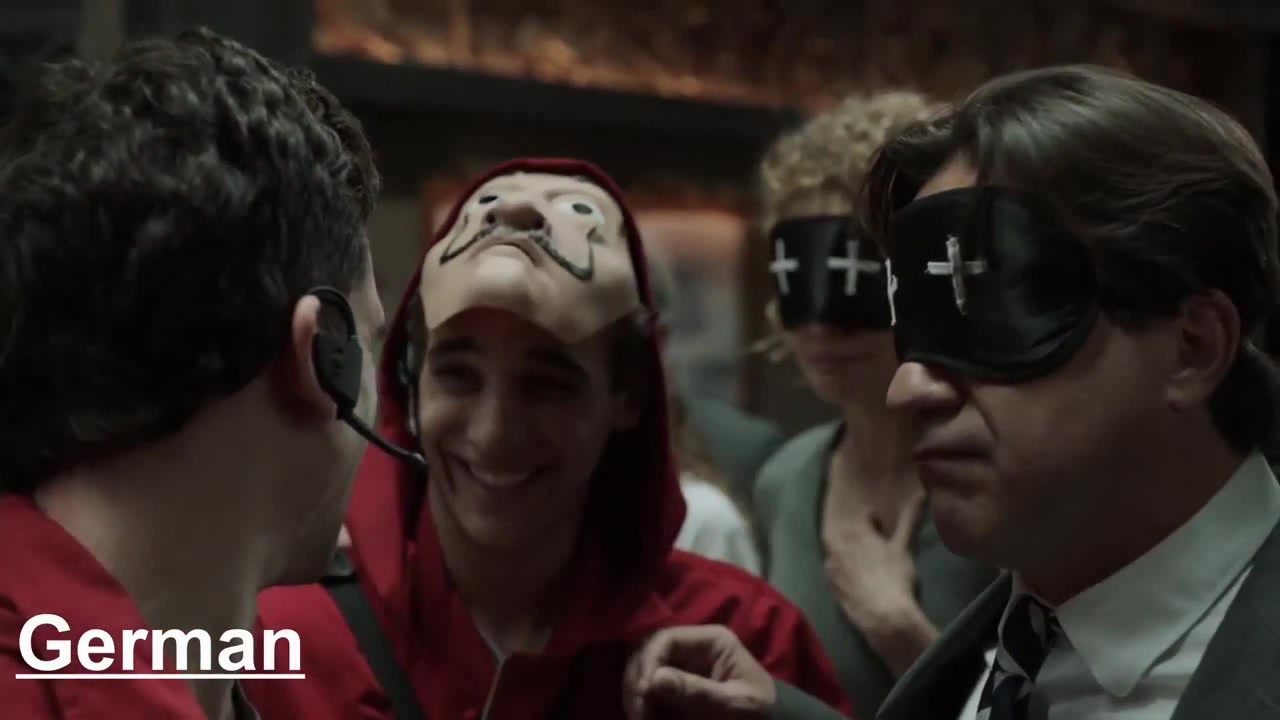 Money Heist Denver Laughs (All Languages) Coub