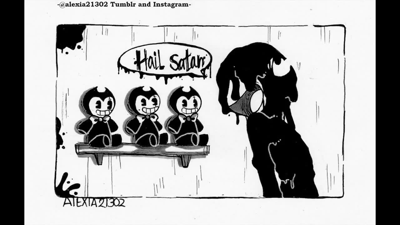 Bendy And The Ink Machine Comic Dub Compilation : The Shining Star - Coub