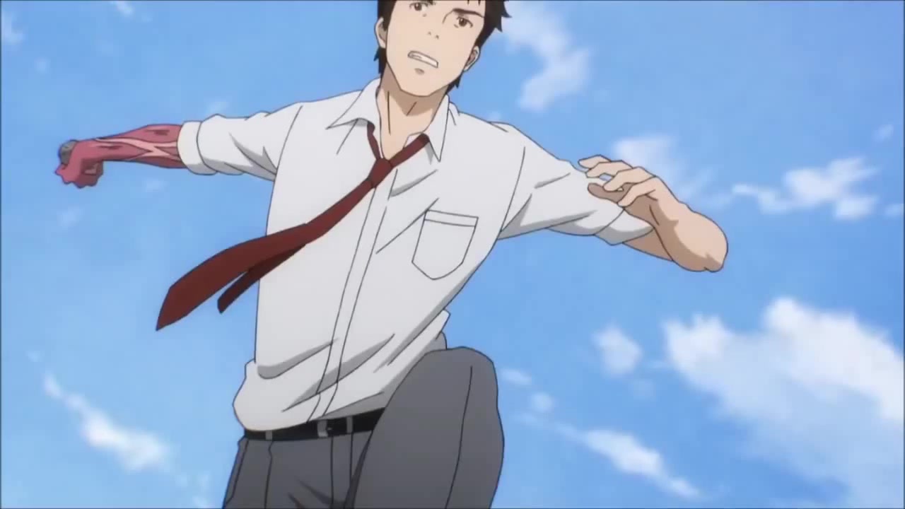 Shinichi Kills Shimada With Rock - Parasyte: The Maxim Epic Scene - Episode  10 Reupload - 1080p 