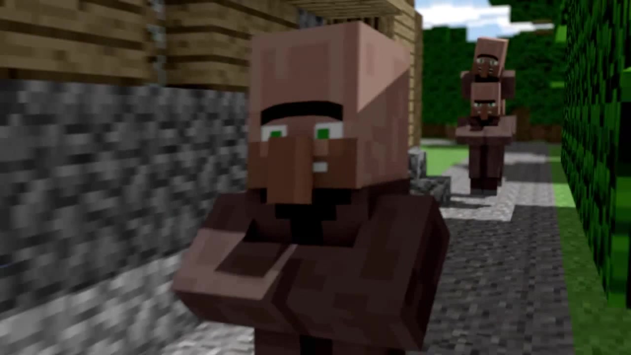 Villager News (Minecraft Animation) - Coub