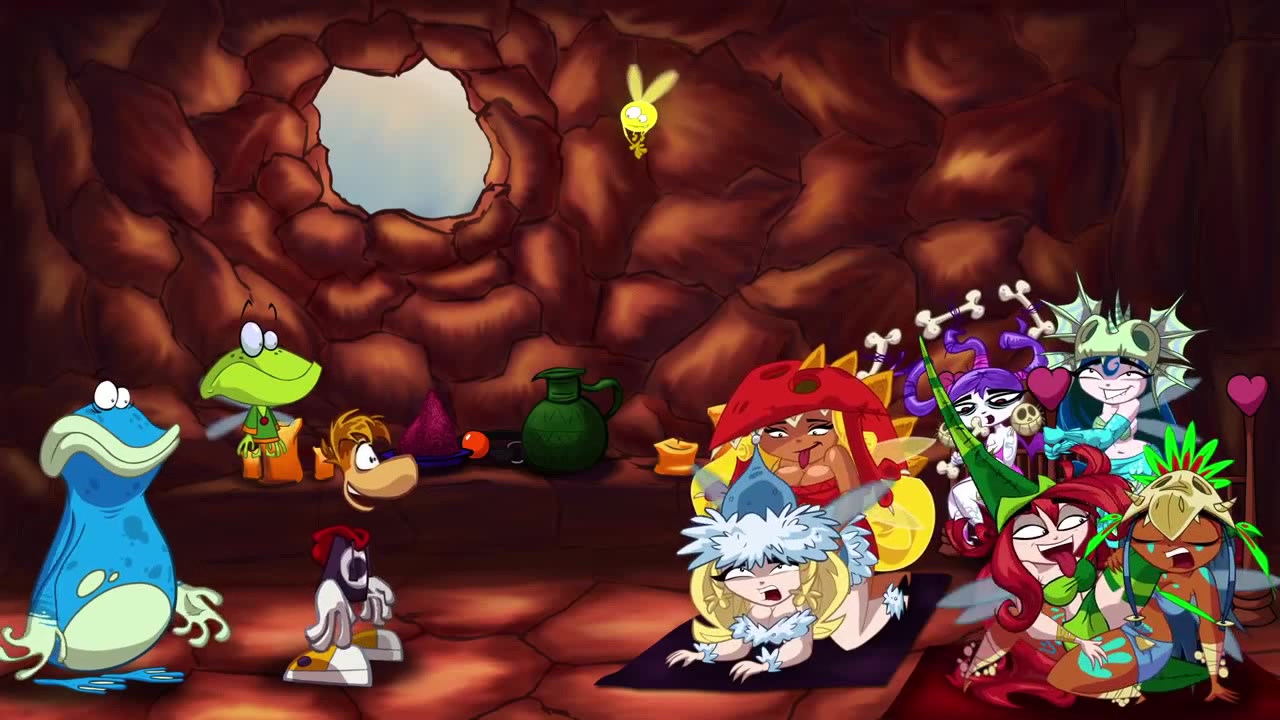 Rayman origins nymphs