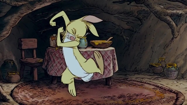 Pooh Rabbit Scared The Mini Adventures of Winnie the Pooh: Stuck at Rabbit's House - Coub