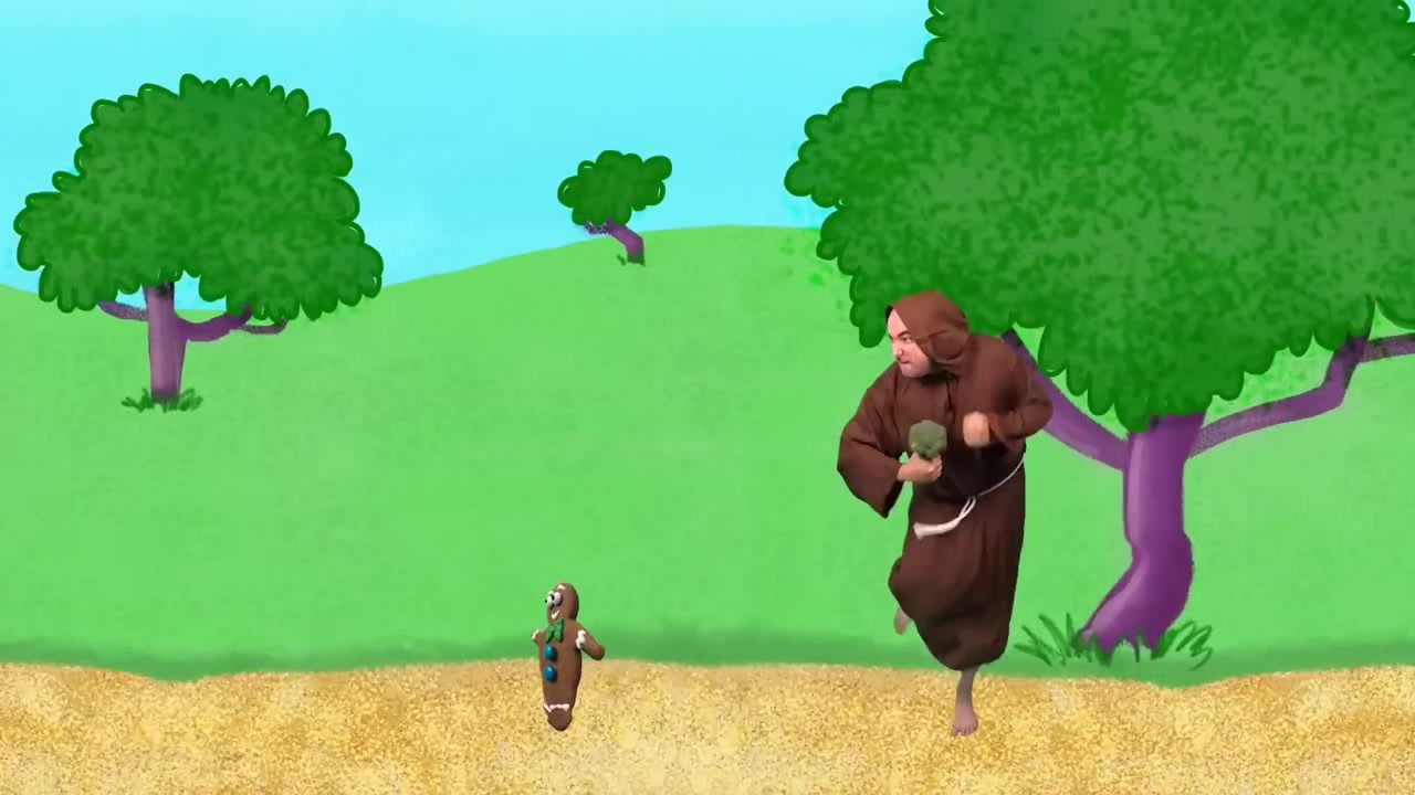 THE GINGERBREAD MAN STORY ♫ Nursery Rhyme Song for Kids Pancake Manor Coub The Biggest