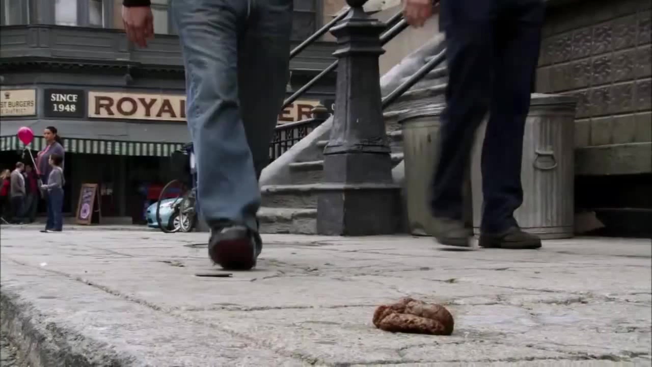 Charlie steps in dog shit Coub