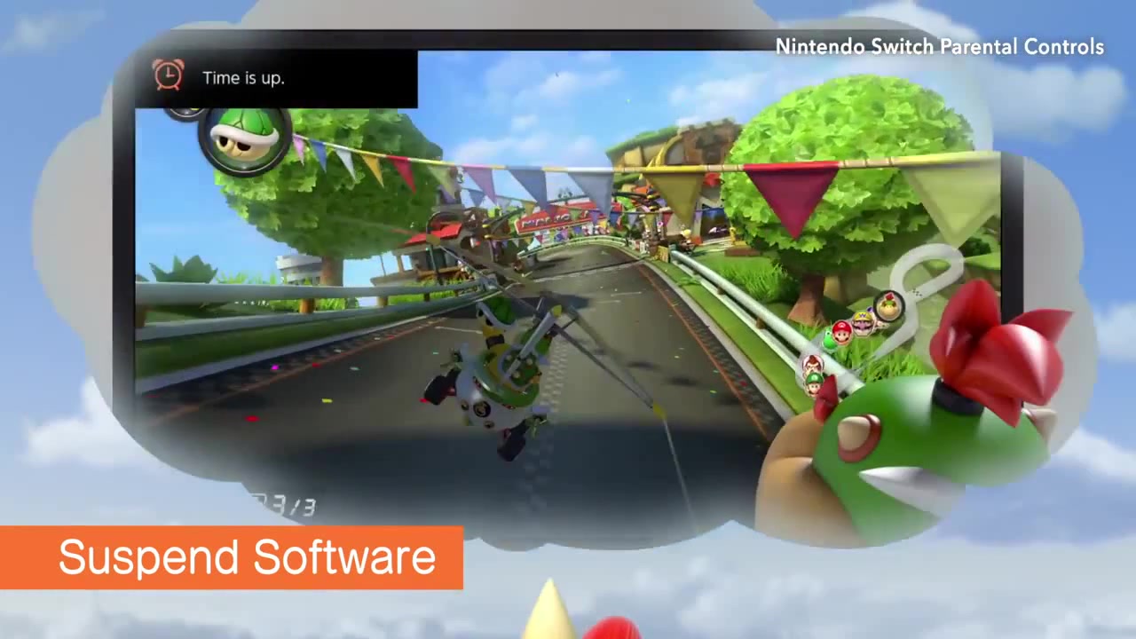 Bowser & Bowser Jr's Adorable Switch Parental Controls (ENG) Coub