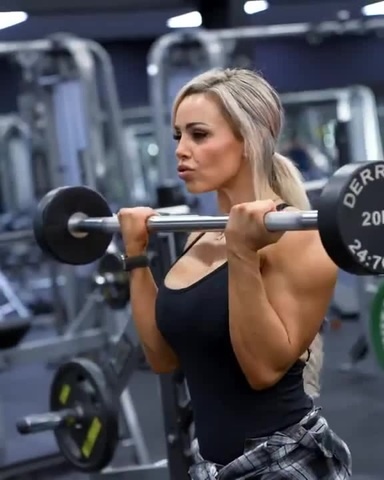 Extreme Biceps Day Workout with Stephanie Sanzo - Coub