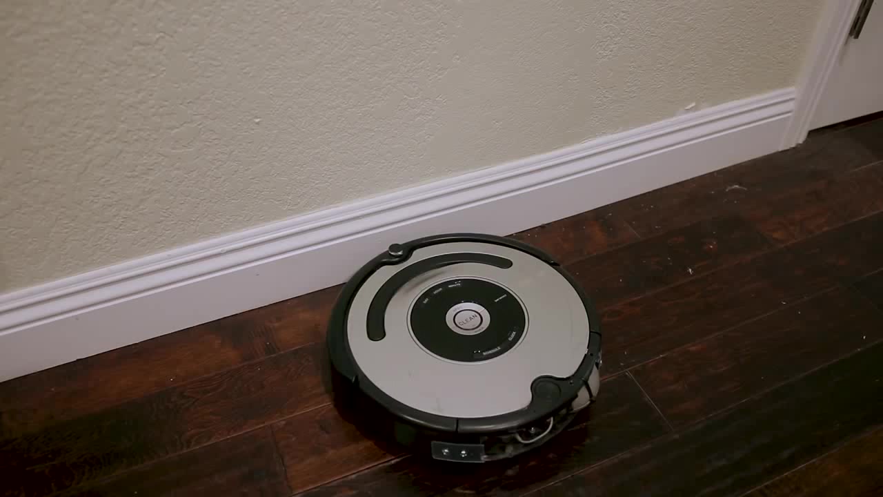 The Roomba That Screams When it Bumps Into Stuff Coub