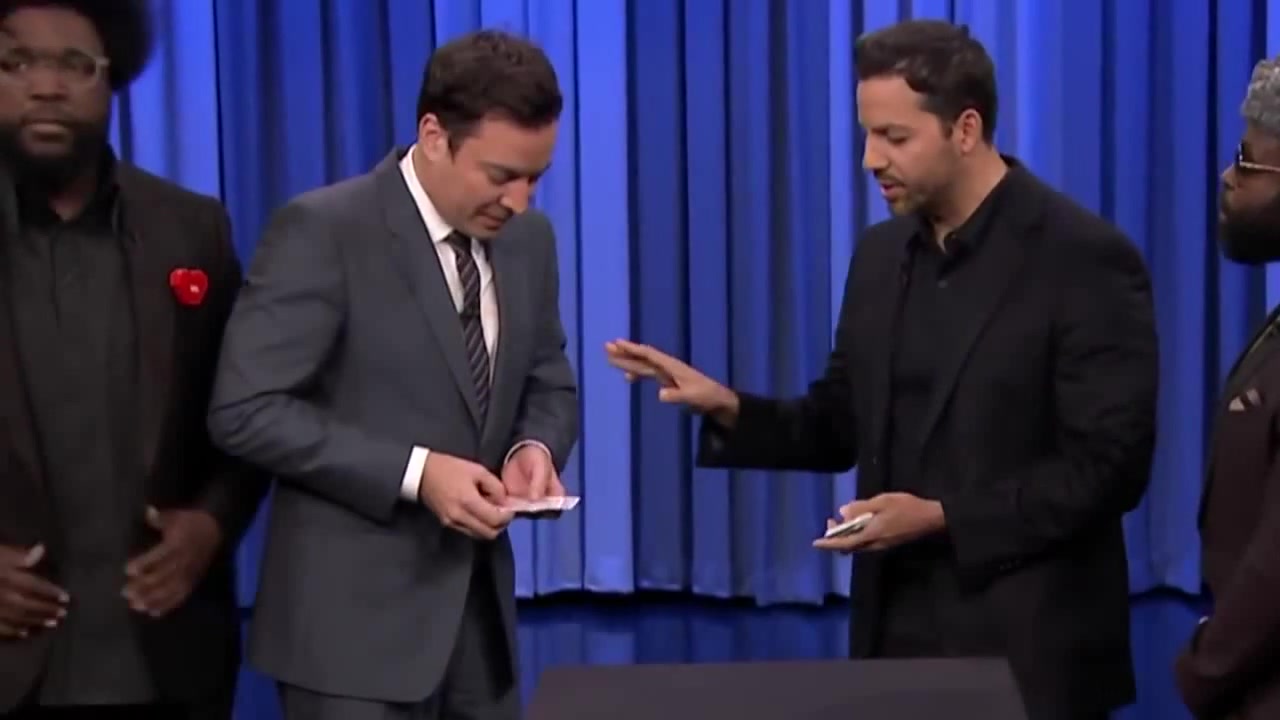 David Blaine Freaks Out Jimmy Fallon With His Magic Tricks Coub The