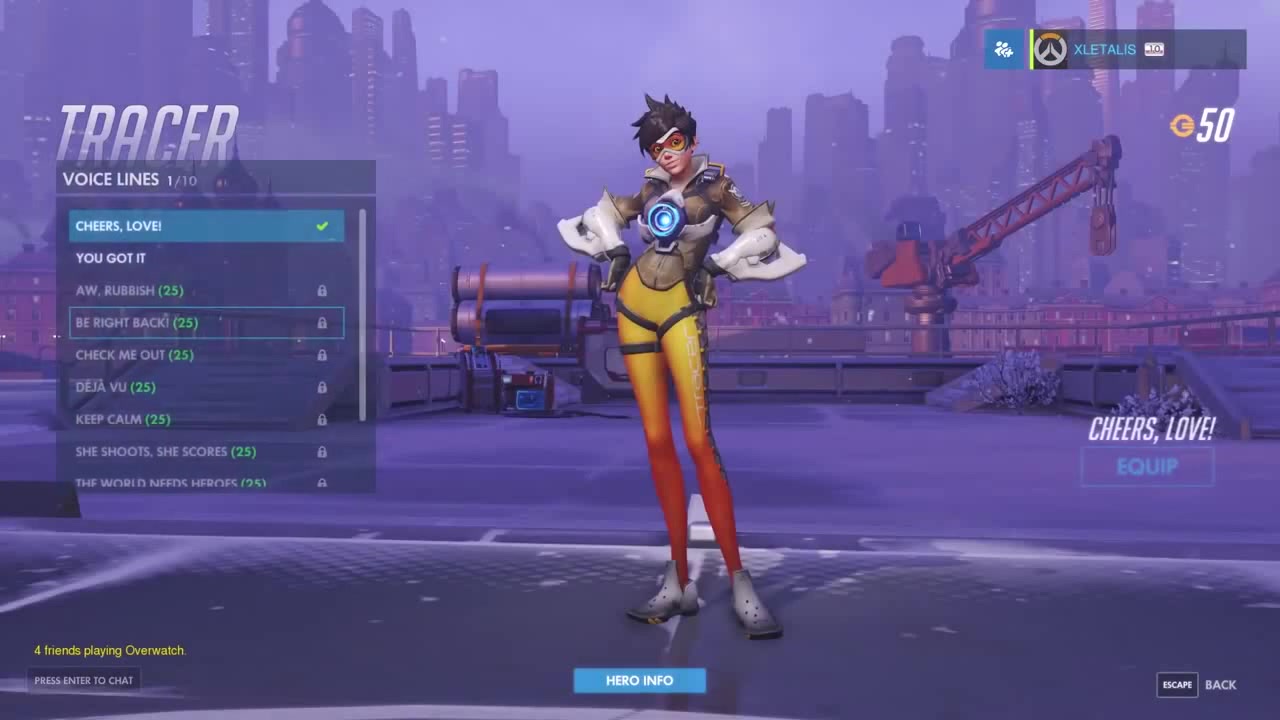 Overwatch All TRACER Skins, Emotes, Voice Lines, Victory Poses, Highlight  Intros, etc. - Coub