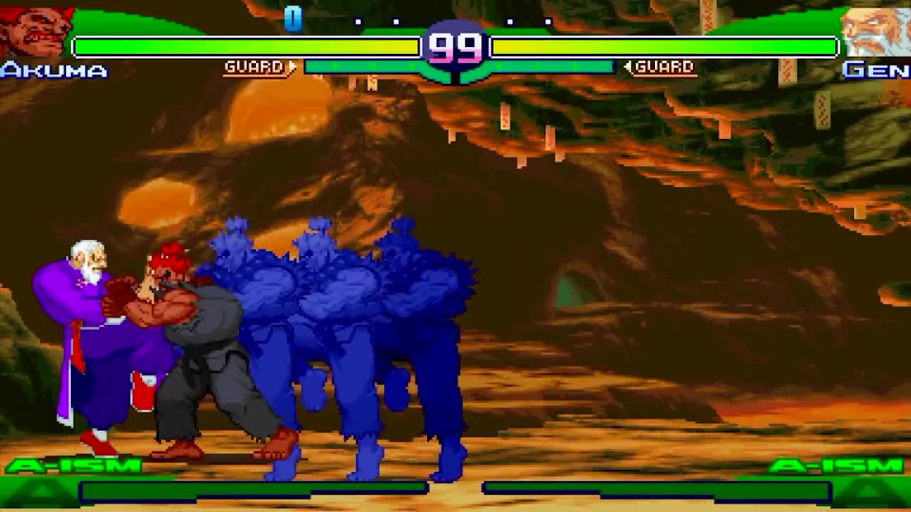 TAS 】STREET FIGHTER ALPHA 3 - SHIN AKUMA 