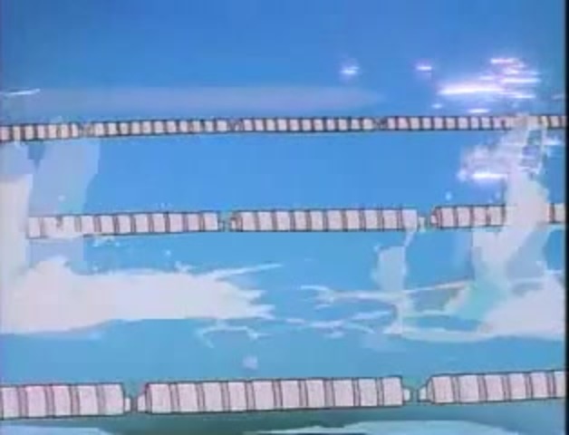 Professional Swimming [Golden Boy] : r/animegifs