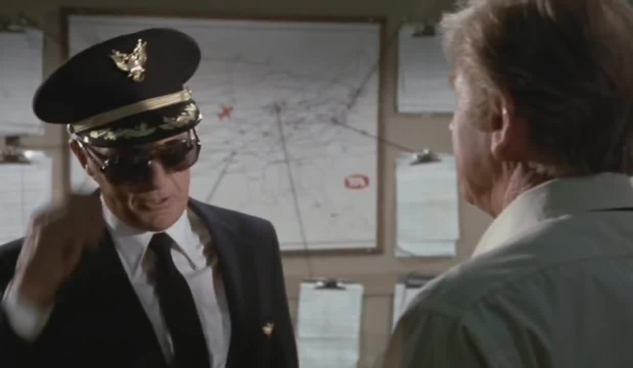 Airplane! (1980) Rex Kramer Double Sunglasses Scene Coub