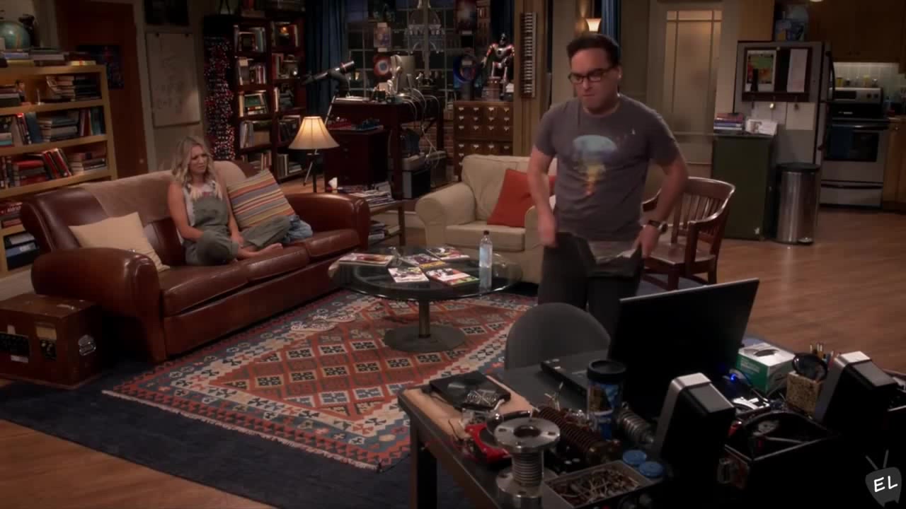 The Big Bang Theory - 10x04 - Penny And Leonard Dancing In Their ...