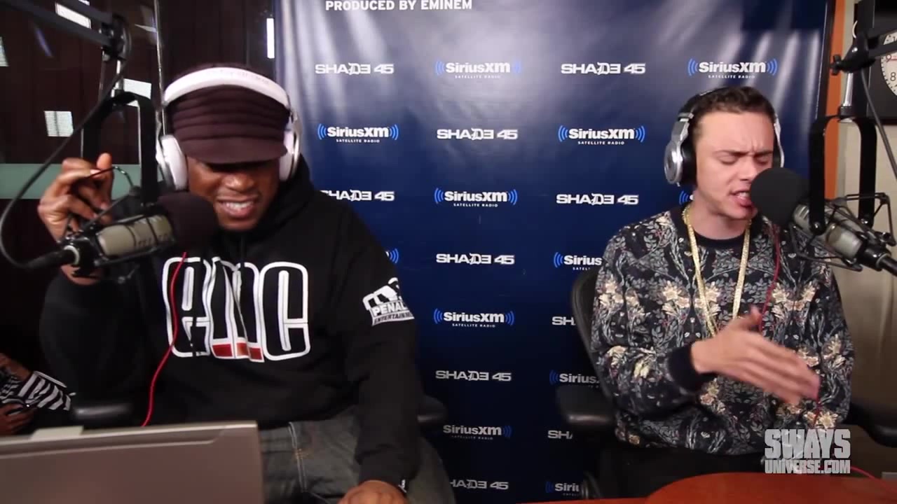 Logic Kills the 5 Fingers of Death Freestyle on Sway in the Morning