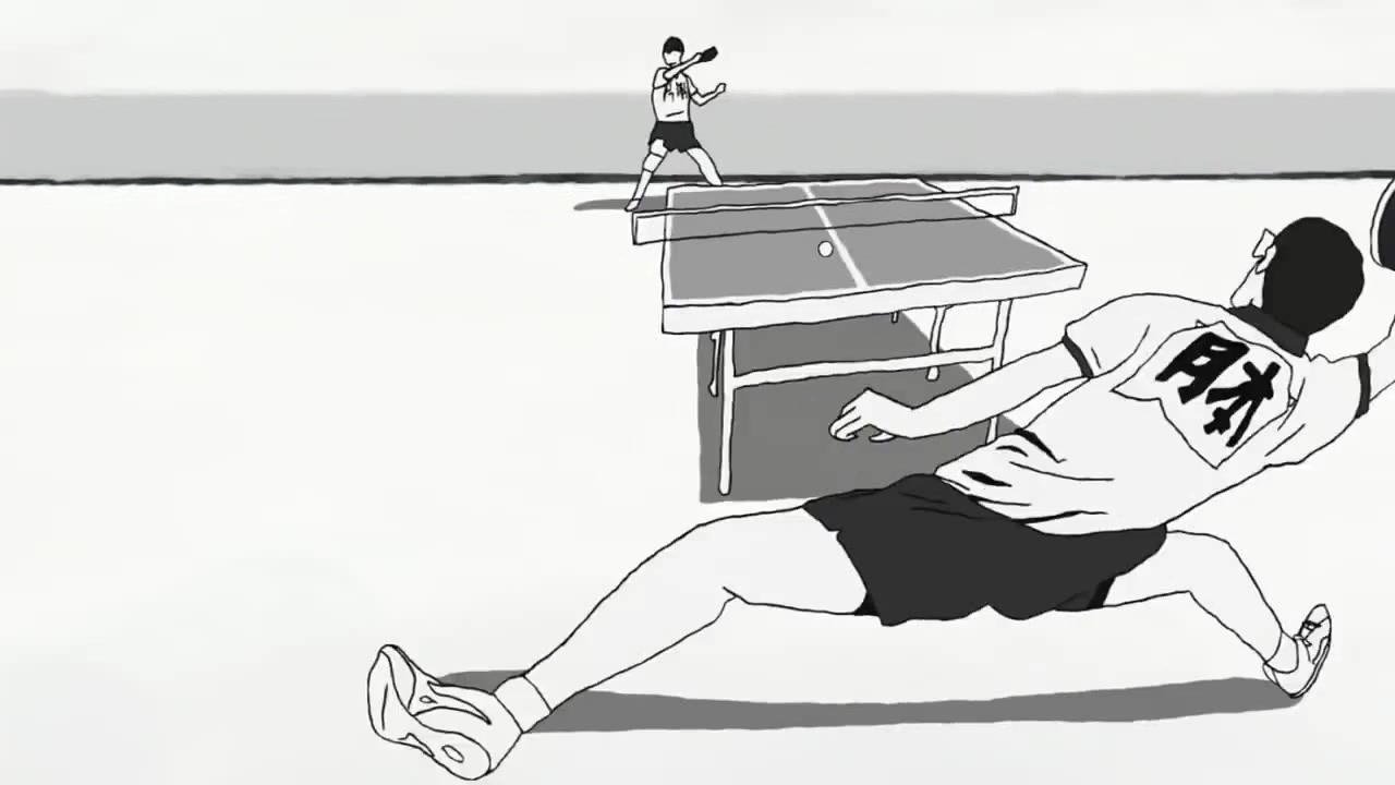 hoshino yutaka (ping pong) drawn by super2go