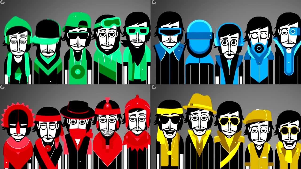 INCREDIBOX V3 all Characters - Coub