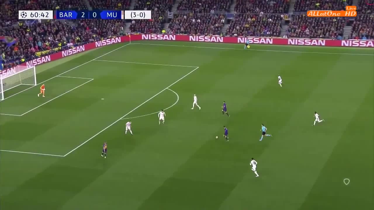 Awesome Long Shot by Coutinho - Barca vs Man. United [3:0] - Coub - The ...