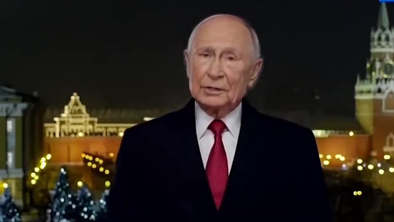 Новогоднее обращение путина мем