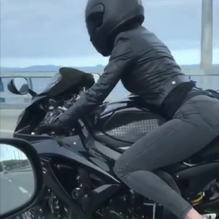 Big Ass On Motorcycle