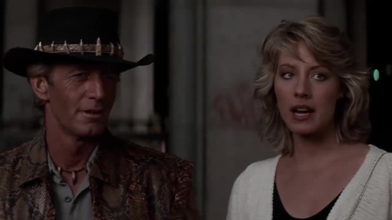 Crocodile Dundee That is not a knife scene! Coub