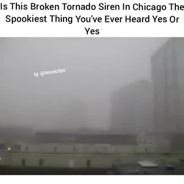 Broken tornado siren in Chicago - Coub