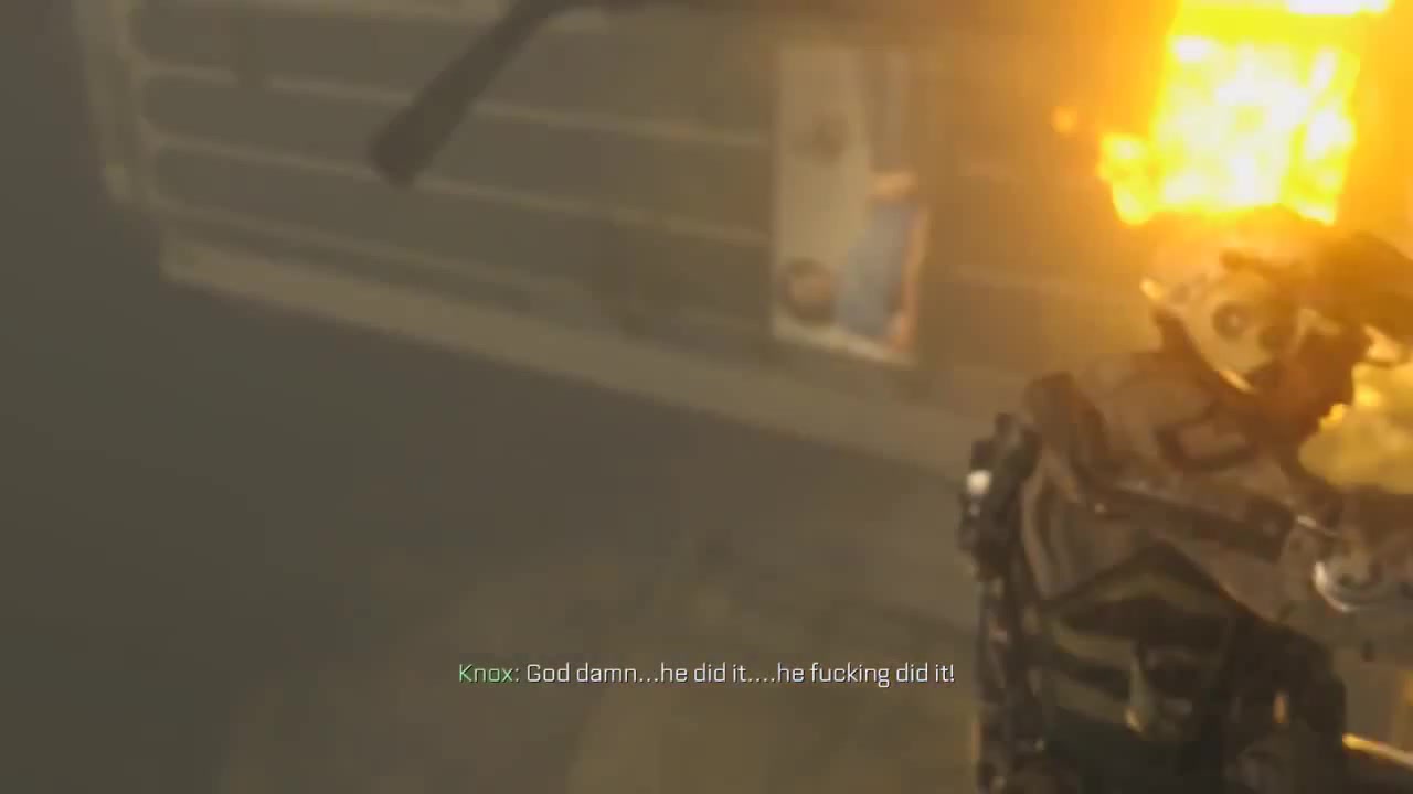 Call Of Duty Advanced Warfare: Knox Death Scene 