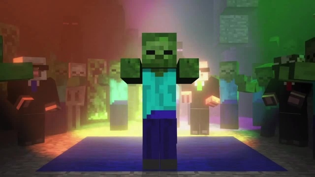 Minecraft Mob Dance Party - Animation - Coub