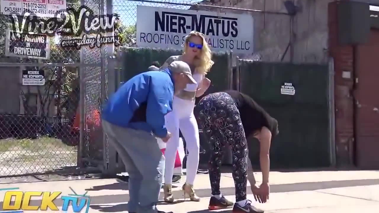 Hot Girl ASS Slap PRANK - Coub