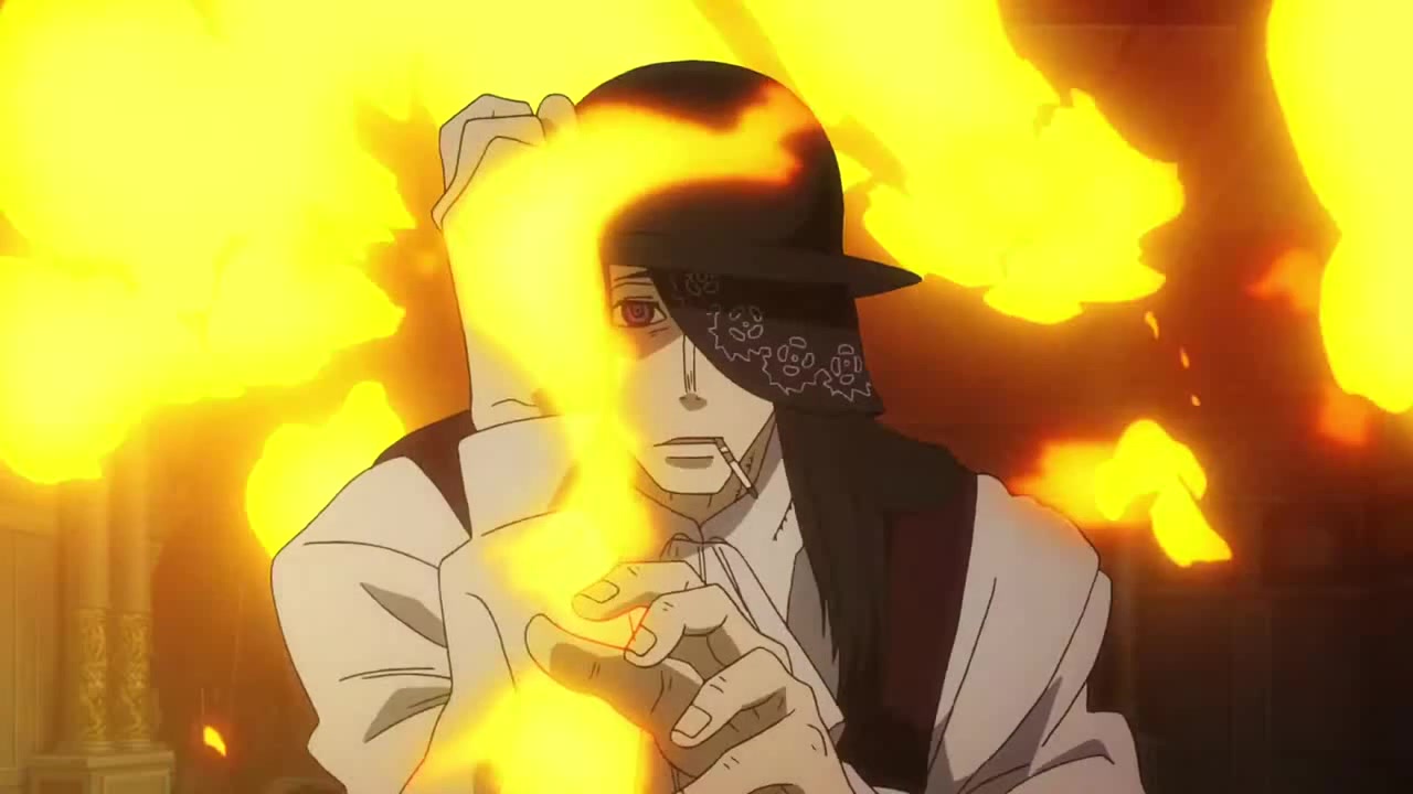 Shinra vs. Joker!  Fire Force (SimulDub Clip) 