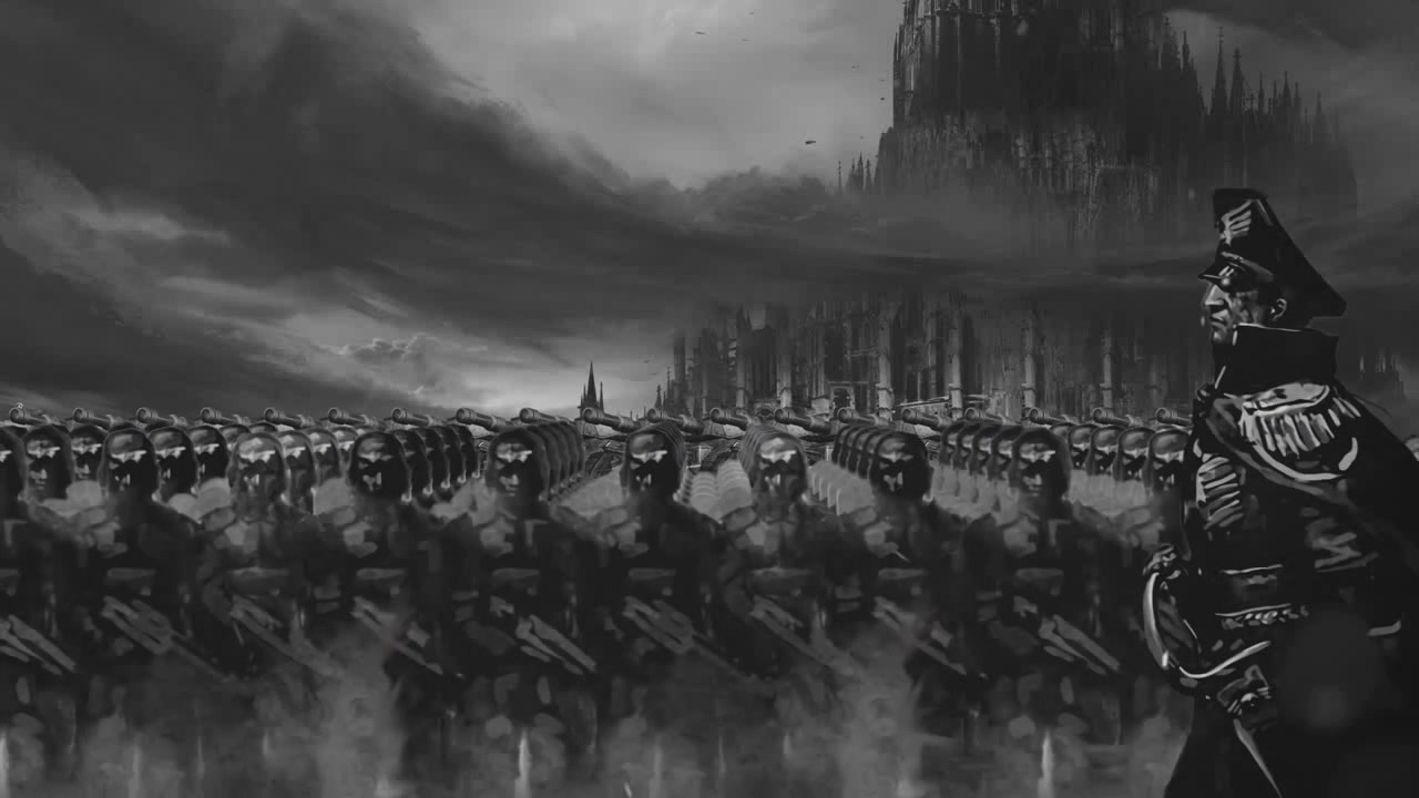 Марш имперской гвардии Warhammer 40000