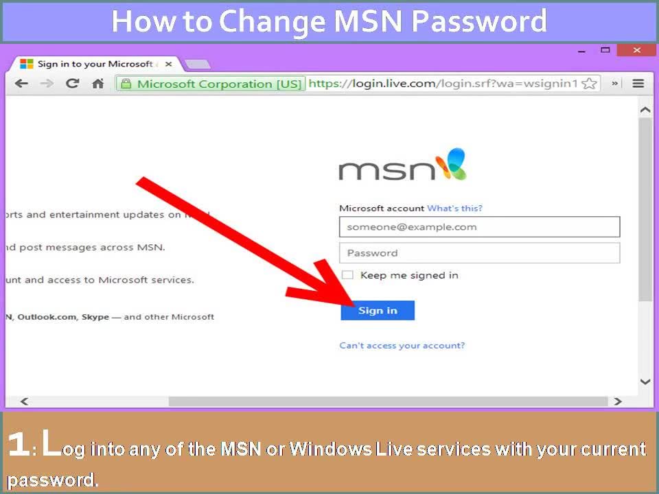 How to change msn password msn toll free number coub the biggest 