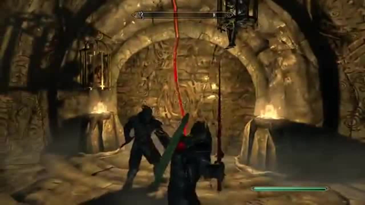 Skyrim Dragonborn DLC How to open Bloodskal Barrow Door Coub