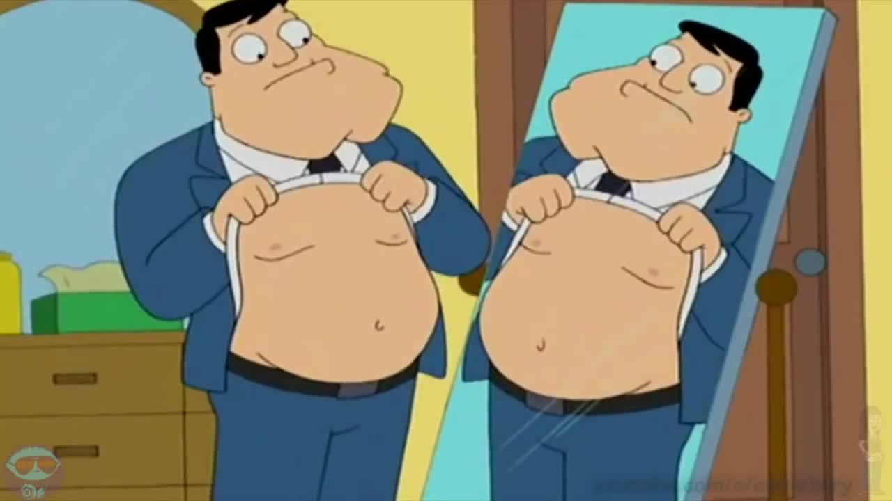 American Dad - Stan is fat - Coub