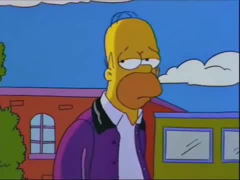 simpsons #sad #homer Simpson #homersad #simpsonsad - Homer Simpson