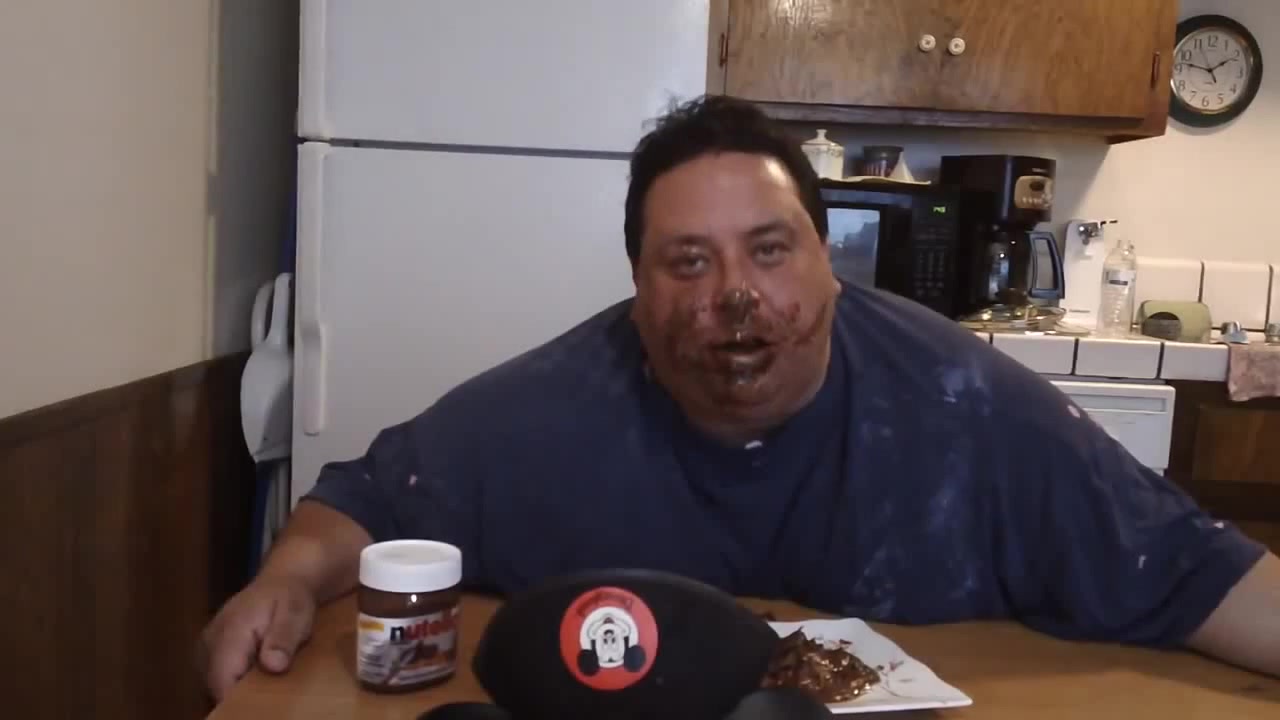 The Nutella Food Challenge..Hands Free! Joeys World Tour Coub The