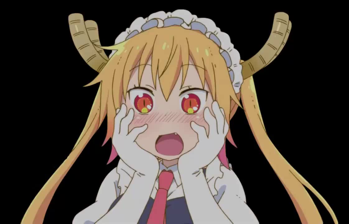 Странная херня/Kobayashi-san Chi no Maid Dragon/Toru*ANIME - Coub