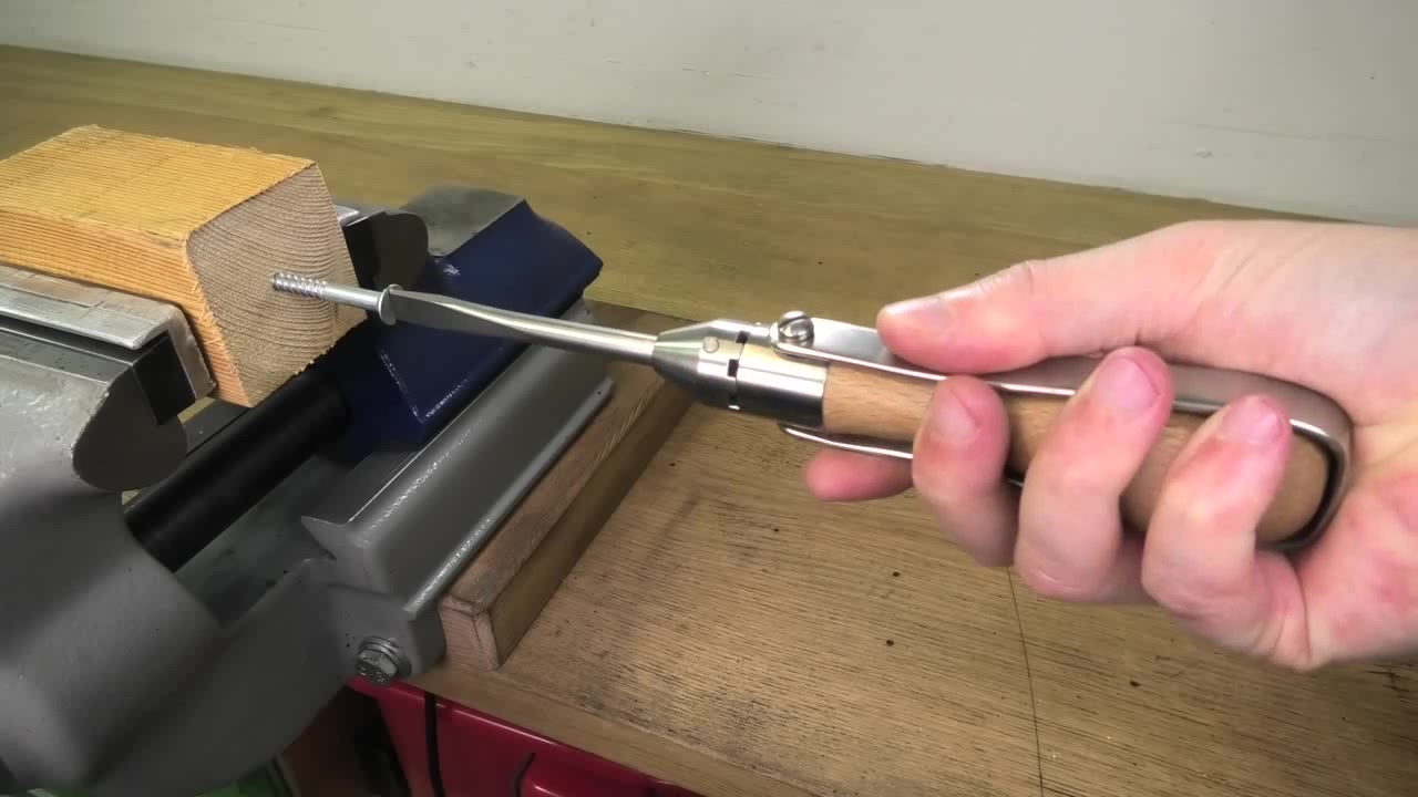 1891 German ''Weltrekord'' Ratchet Screwdriver Coub