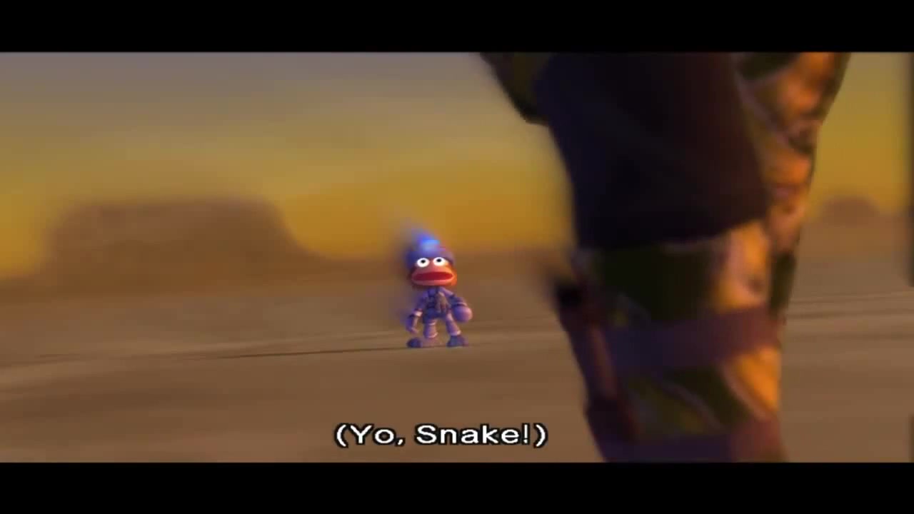 Tale Of Two Snakes Ape Escape Metal Gear Crossover Coub